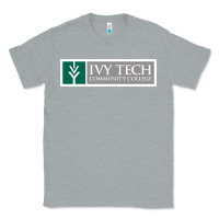 Heather Grey Ivy Tech Community College of Indiana Classic Tee - artisFamous