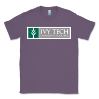 Lavender Ivy Tech Community College of Indiana Classic Tee - artisFamous