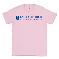 Bubblegum Pink Lake Superior College (LSSU) Classic Tee - artisFamous