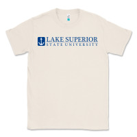 Natural Lake Superior College (LSSU) Classic Tee - artisFamous