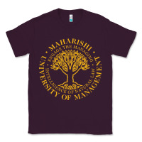 Plum Maharishi International College Classic Tee - artisFamous