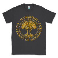 Smoke Maharishi International College Classic Tee - artisFamous