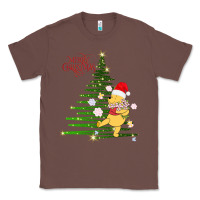 Chestnut Winnie The Pooh- Merry christmas Classic Tee - artisFamous