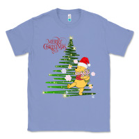 Colony Blue Winnie The Pooh- Merry christmas Classic Tee - artisFamous