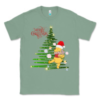 Sage Winnie The Pooh- Merry christmas Classic Tee - artisFamous