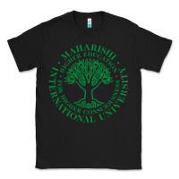 Black Maharishi International College Classic Tee - artisFamous