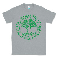 Heather Grey Maharishi International College Classic Tee - artisFamous