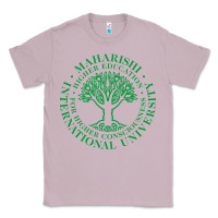 Lilac Maharishi International College Classic Tee - artisFamous
