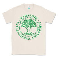 Natural Maharishi International College Classic Tee - artisFamous