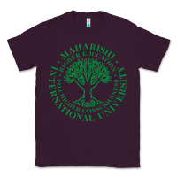 Plum Maharishi International College Classic Tee - artisFamous