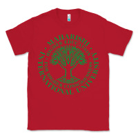 Red Maharishi International College Classic Tee - artisFamous