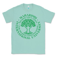 Seafoam Maharishi International College Classic Tee - artisFamous