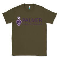 Army Green Palmer College of Chiropractic Classic Tee - artisFamous