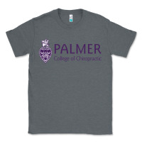 Charcoal Heather Palmer College of Chiropractic Classic Tee - artisFamous