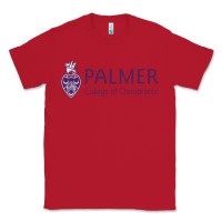 Red Palmer College of Chiropractic Classic Tee - artisFamous