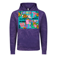 Cloud Purple western nurse Vintage Hoodie - AdoDesignShop