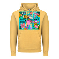 Vintage Mustard western nurse Vintage Hoodie - AdoDesignShop