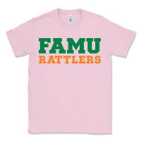 Bubblegum Pink Famu Rattlers Classic Tee - artisFamous