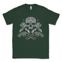 Sports Green guns & roses 7 Classic Tee - artisFamous