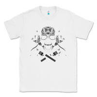 White guns & roses 7 Classic Tee - artisFamous