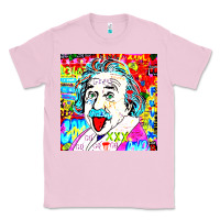 Bubblegum Pink POP ART RETRO Classic Tee - artisFamous