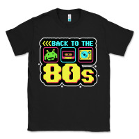 Black BACK TO THE 80S Classic Tee - artisFamous