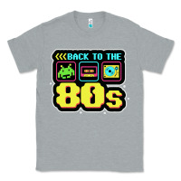 Heather Grey BACK TO THE 80S Classic Tee - artisFamous