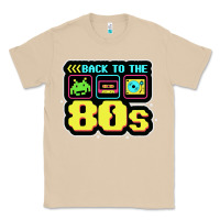 Mushroom BACK TO THE 80S Classic Tee - artisFamous