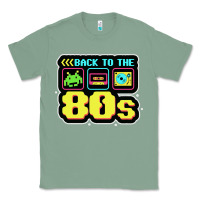 Sage BACK TO THE 80S Classic Tee - artisFamous