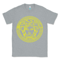Heather Grey VINTAGE  Medusa Classic Tee - artisFamous