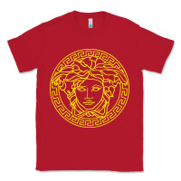Red VINTAGE  Medusa Classic Tee - artisFamous