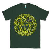 Sports Green VINTAGE  Medusa Classic Tee - artisFamous