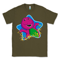Army Green barney 5 Classic Tee - artisFamous