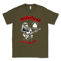Army Green lemmy vocal Classic Tee - artisFamous