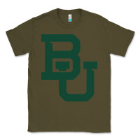 Army Green baylor athletics Classic Tee - artisFamous