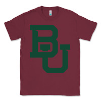 Burgundy baylor athletics Classic Tee - artisFamous