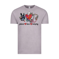Peace Love Nursing Vintage Tee | Teevron