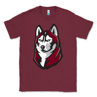 Burgundy bloomsburg huskies Classic Tee - artisFamous