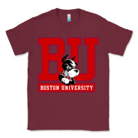 Burgundy boston university terriers Classic Tee - artisFamous