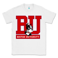 White boston university terriers Classic Tee - artisFamous