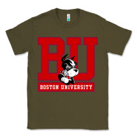Army Green boston university terriers Classic Tee - artisFamous