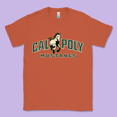 Cal Poly Mustangs Classic Tee Designed By Artisfamous