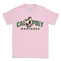Bubblegum Pink cal poly mustangs Classic Tee - artisFamous