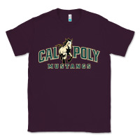 Plum cal poly mustangs Classic Tee - artisFamous