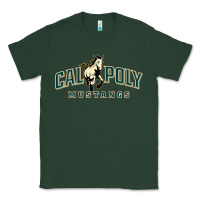 Sports Green cal poly mustangs Classic Tee - artisFamous