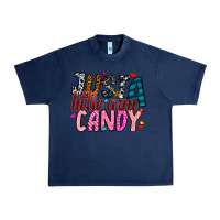 Navy Just A Little Arm Candy Urban Heavy Tee - SublimationCraftShop