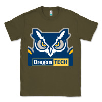 Army Green Oregon Tech Gift Classic Tee - artisFamous