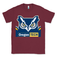 Burgundy Oregon Tech Gift Classic Tee - artisFamous