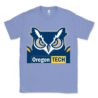 Colony Blue Oregon Tech Gift Classic Tee - artisFamous