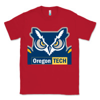 Red Oregon Tech Gift Classic Tee - artisFamous